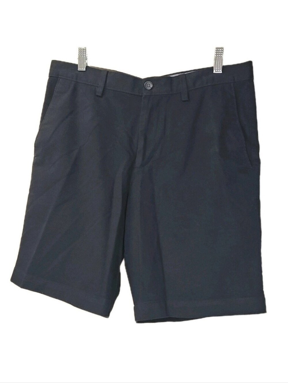 Banana Republic Aiden Shorts Men 33 34/9.5" Navy Stretch Cotton Chino Preppy Nwt